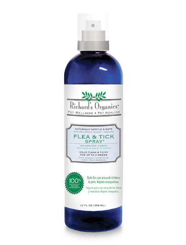 organic flea and tick spray