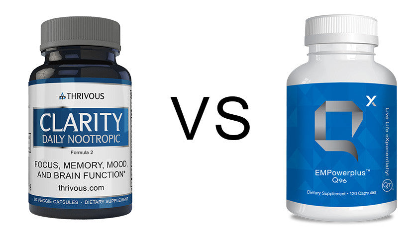 Thrivous Clarity vs Q Sciences EMPowerPlus Q96