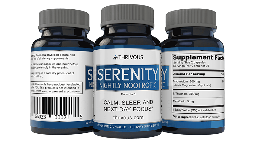 Thrivous Serenity, Nightly Nootropic