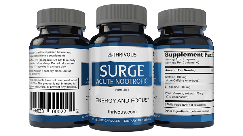 Thrivous Surge, Acute Nootropic