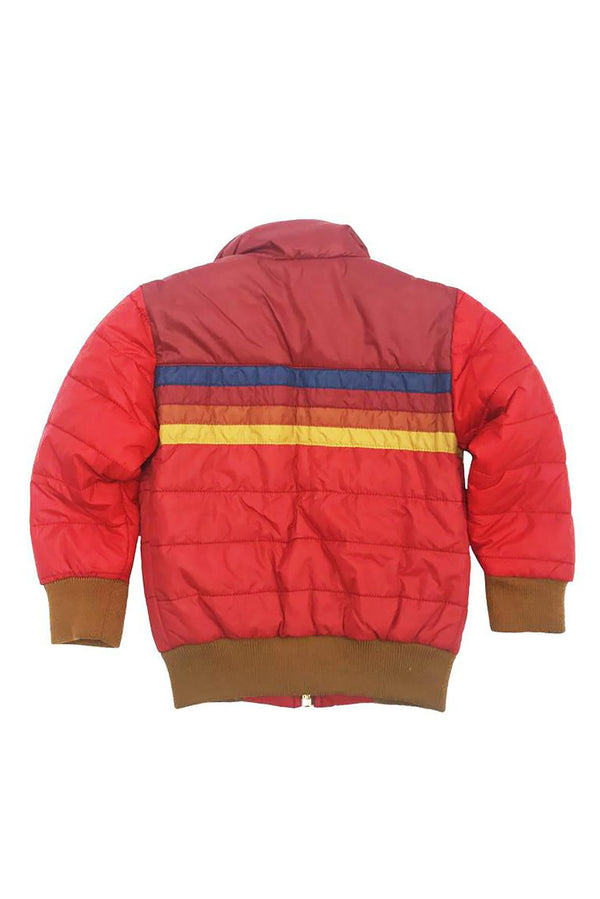 KID'S JOURNEY JACKET - CHERRY - Aviator Nation