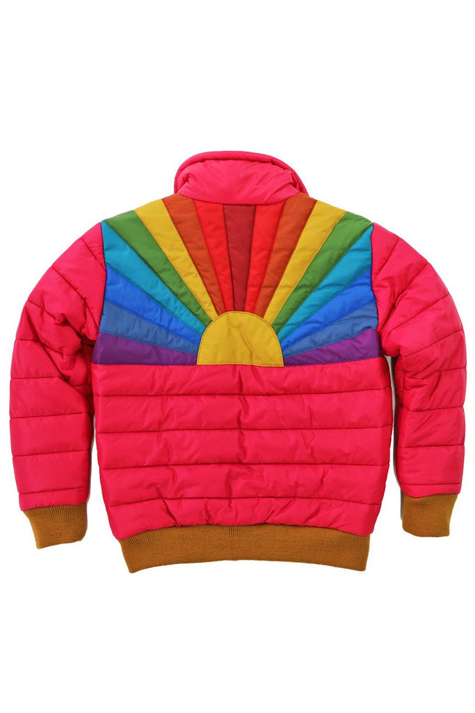 Cote Bacho Ka Sexfree - KID'S SUNBURST JACKET - JAZZY PINK - Aviator Nation