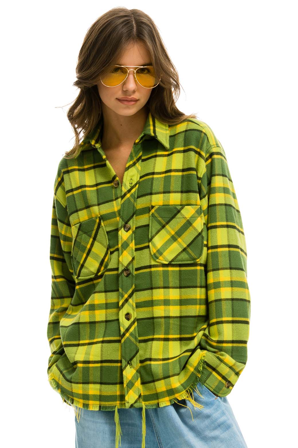 PLAID TRAVELER JACKET - BUFFALO PLAID - Aviator Nation