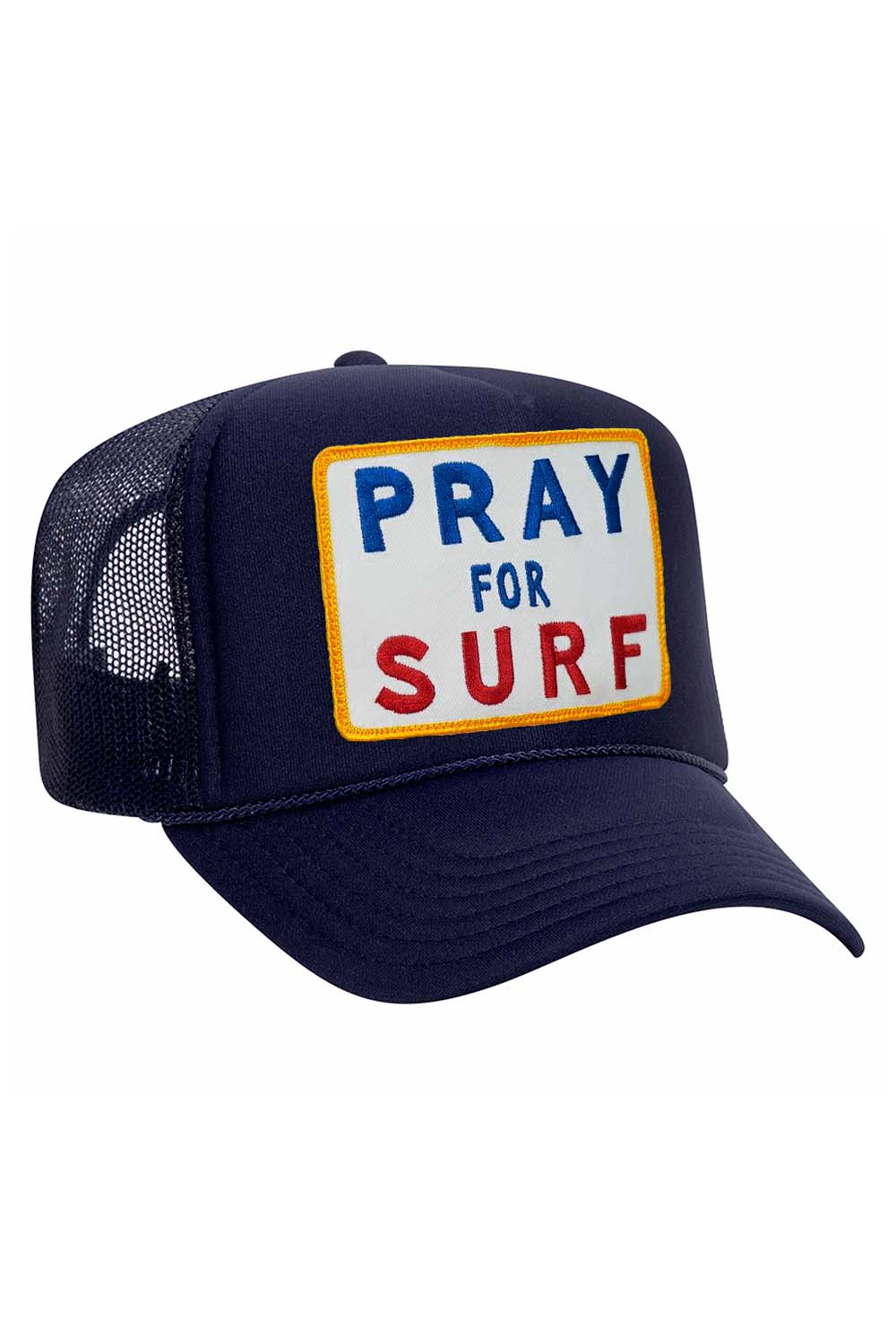 Pray For Surf Trucker Hat – Crab & Cleek