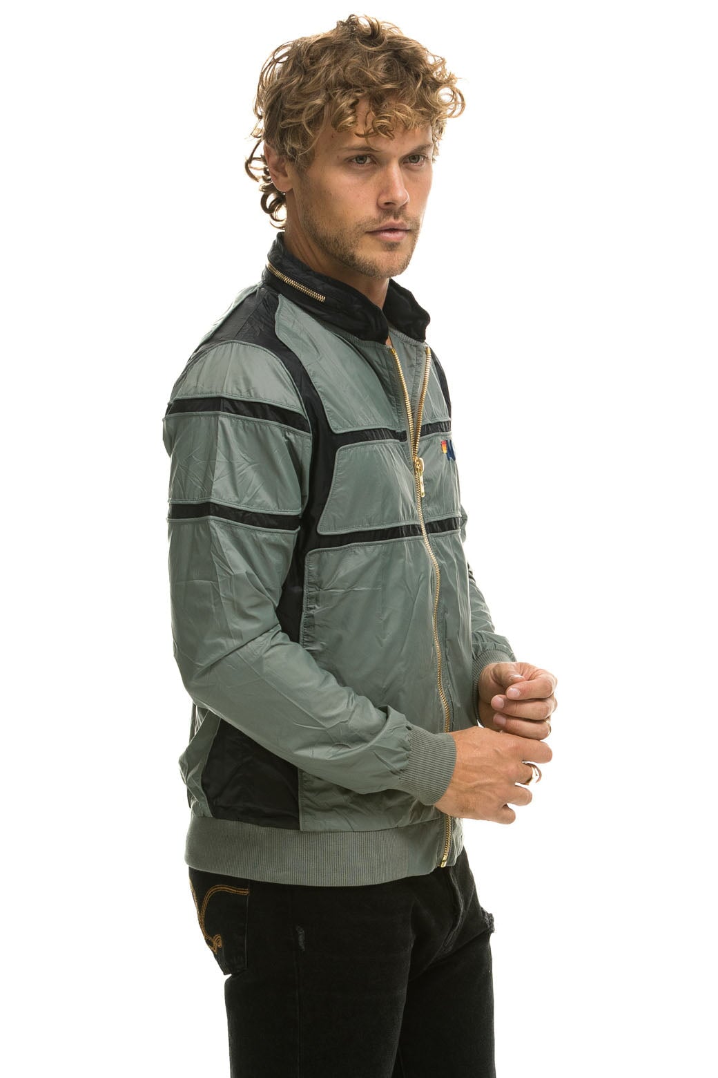 MEN'S WINDBREAKER JACKET - CLASSIC USA - Aviator Nation