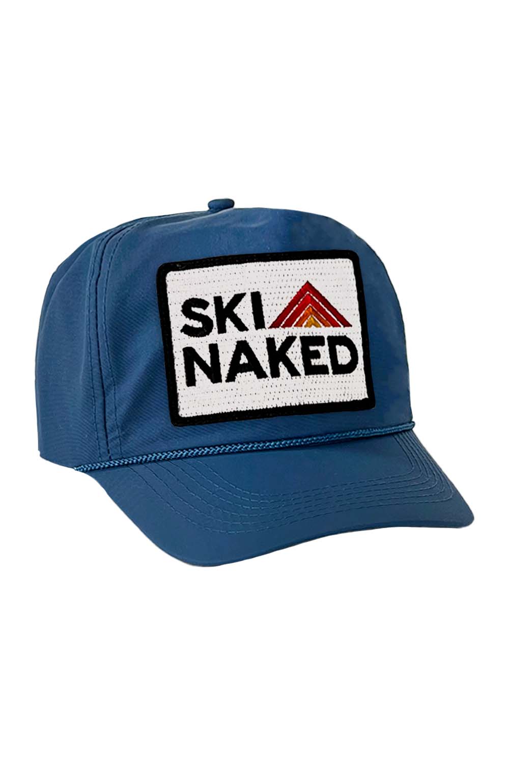 Ski Naked Vintage Nylon Trucker Hat Aviator Nation 6139