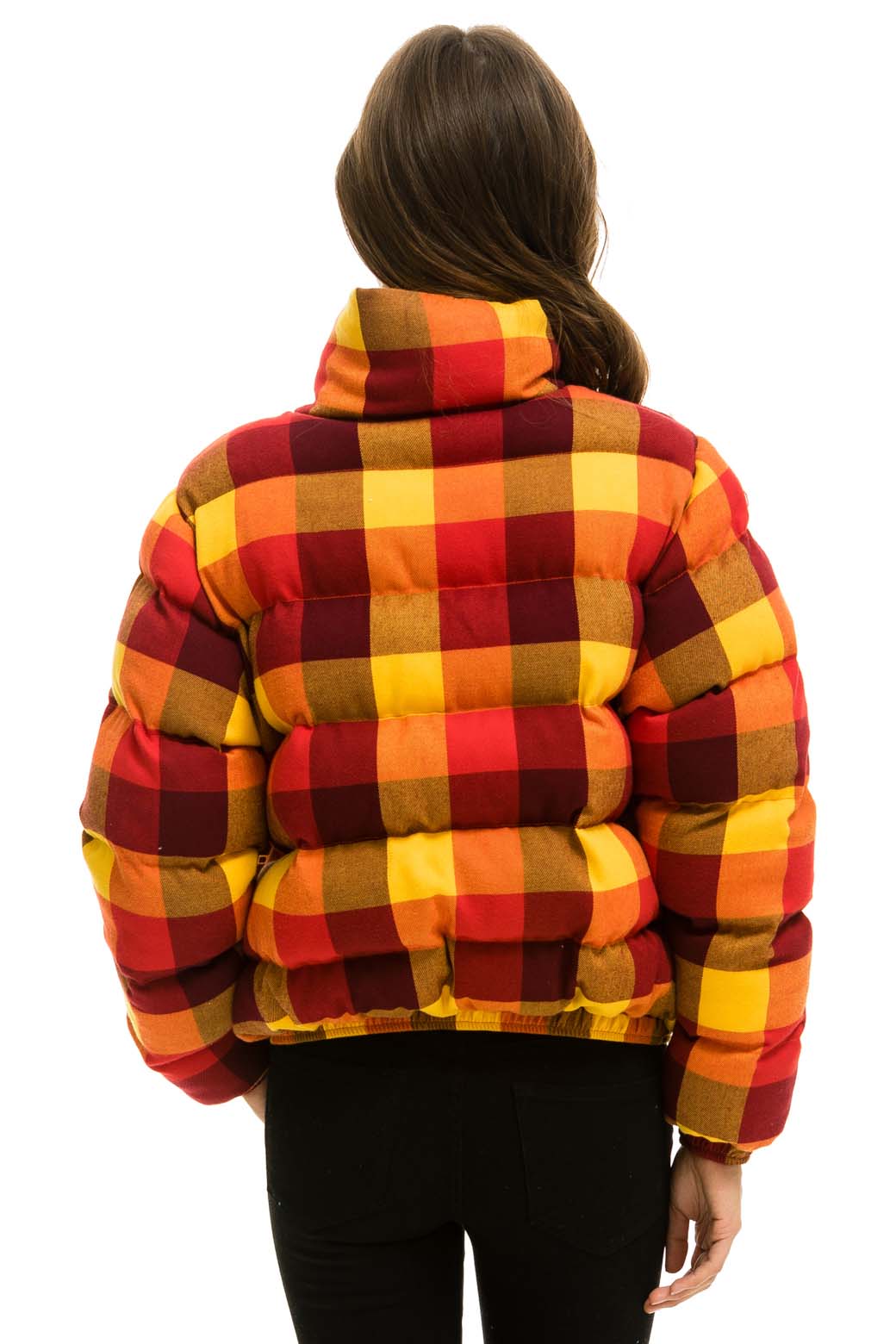 PLAID UNISEX VARSITY JACKET - BUFFALO PLAID - Aviator Nation