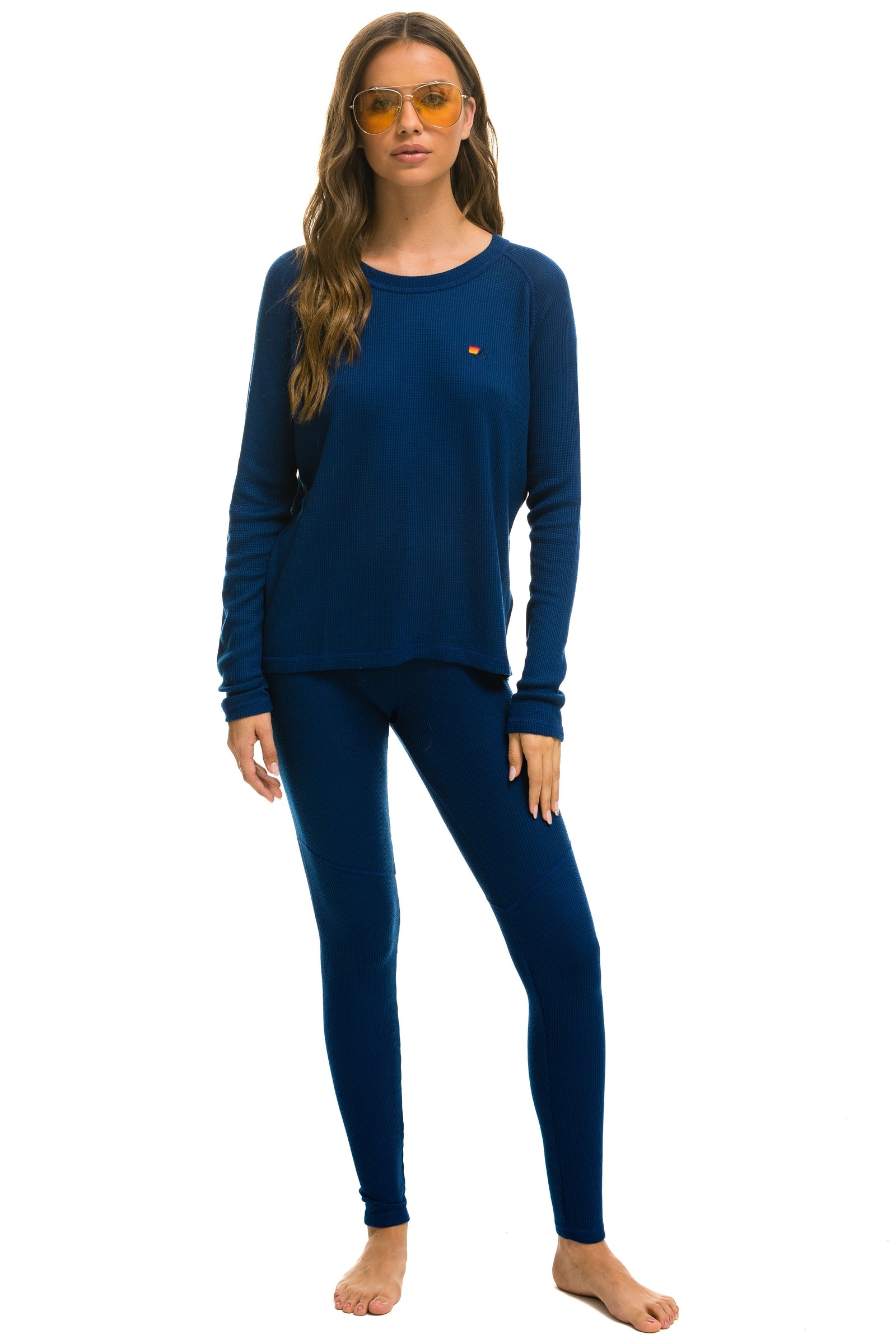 MICRO MODAL BASE LAYER SET - OCEAN - Aviator Nation