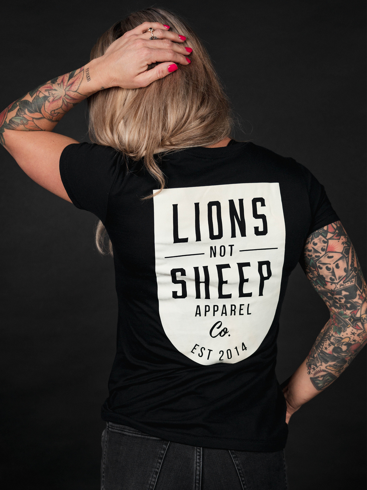LNS Apparel Co 2.0 Womens Tee - Lions Not Sheep ®