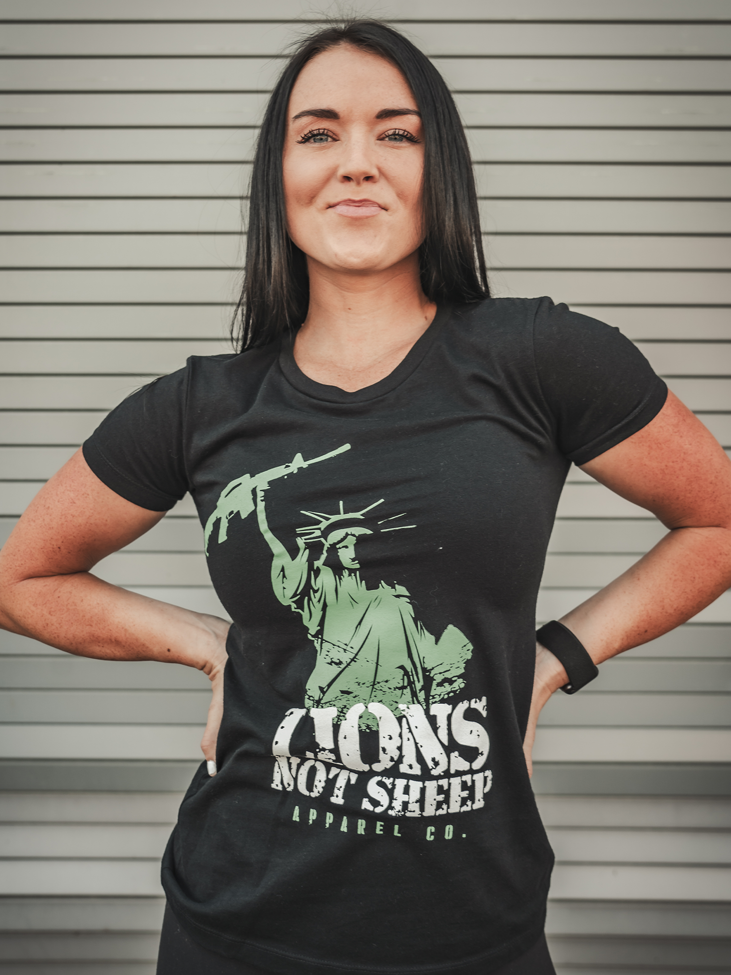 Lions Not Sheep Apparel Co. Womens Tee Xs / Black by Lions Not Sheep