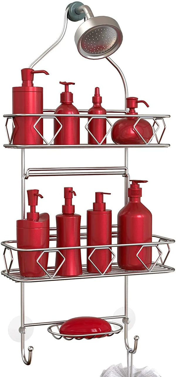 Vdomus 3 Pack Corner Shower Caddy Shelf, No Drilling, Rust Proof, 9.17 H  9.25 L 1.97 W - Kroger