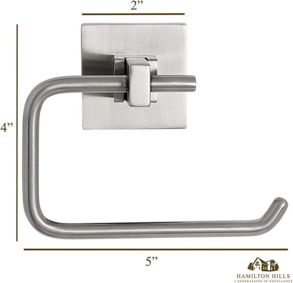 Modern Flat Brushed Nickel Bathroom Accessories – Hamilton Hills