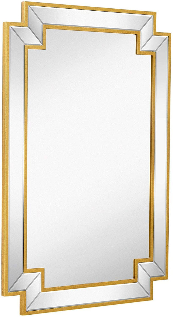 Large Ornate Gold Baroque Frame Mirror (24 x 36) – Hamilton Hills