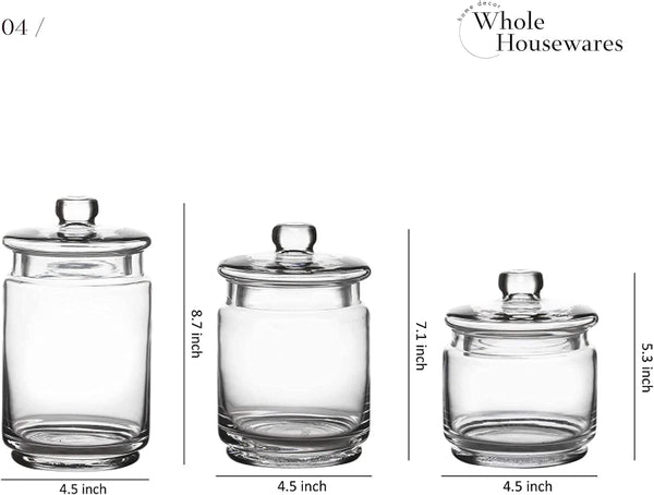 Set of 3 Glass Canisters + Reviews