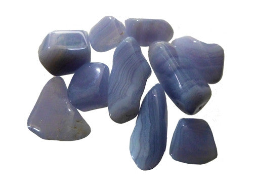 Blue Lace Agate Tumble Stones