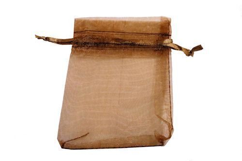 Brown Organza Bag