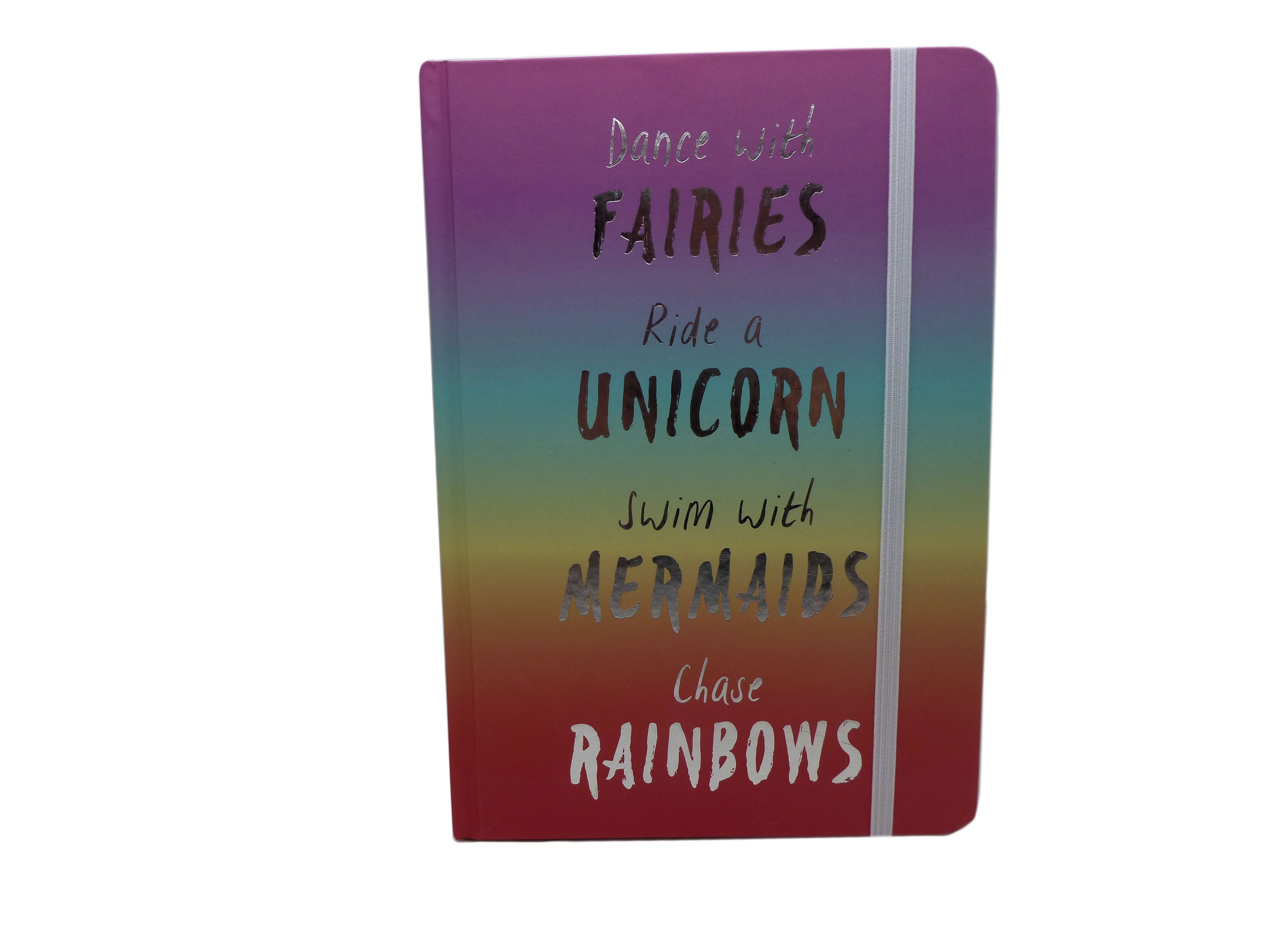 Download Notebook - fairies unicorns mermaids rainbows