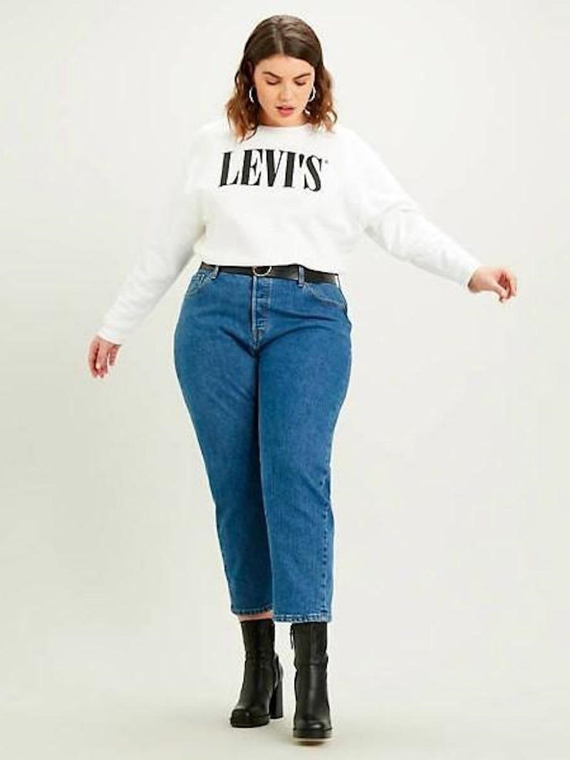 Levi's 501 Cropped Jeans- Jive Stonewash – Les Soeurs Shop