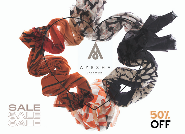 Cashmere by Ayesha 50% Sale