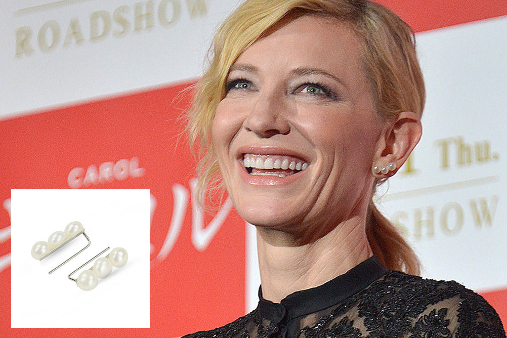 Boccai Freshwater Pearl Earrings Cate Blanchett