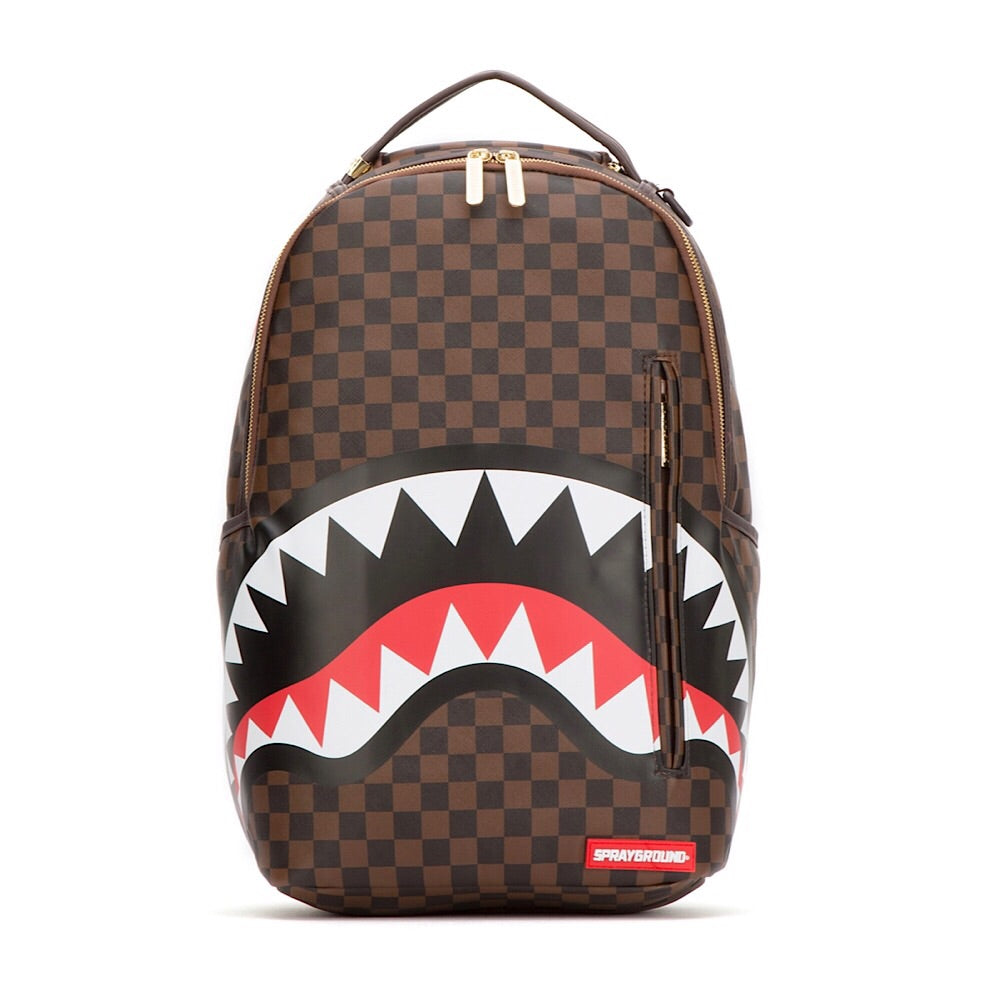 Sprayground - SHARKS IN PARIS BACKPACK GOLD ZIPPER (910B1890NSZ) – wcy.wat.edu.pl