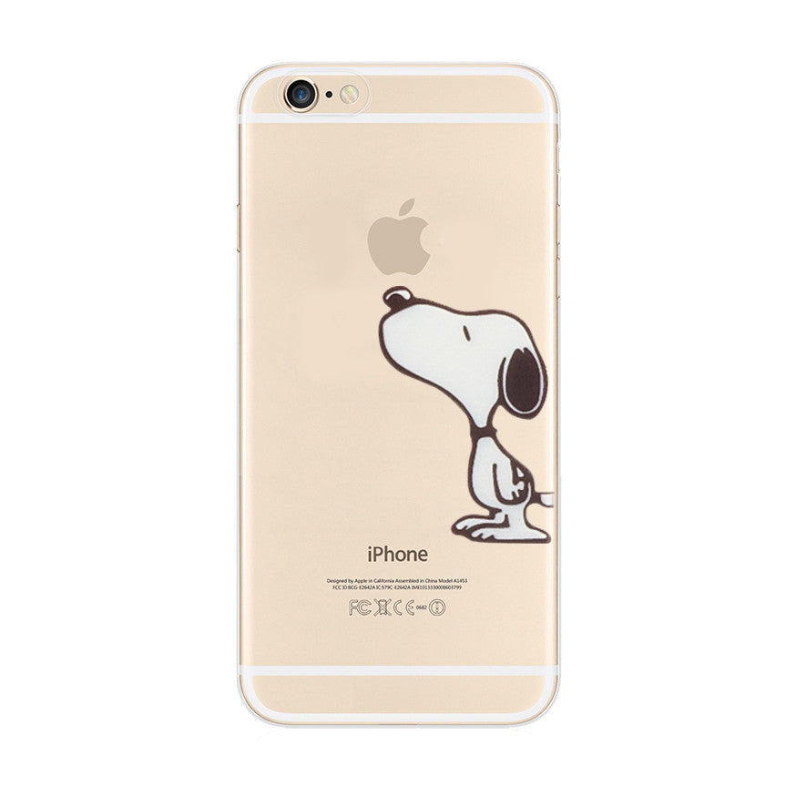 Snoopy Touch Apple Iphone 6s 6 Plus Se 5s 5 Soft Case Mavasoap