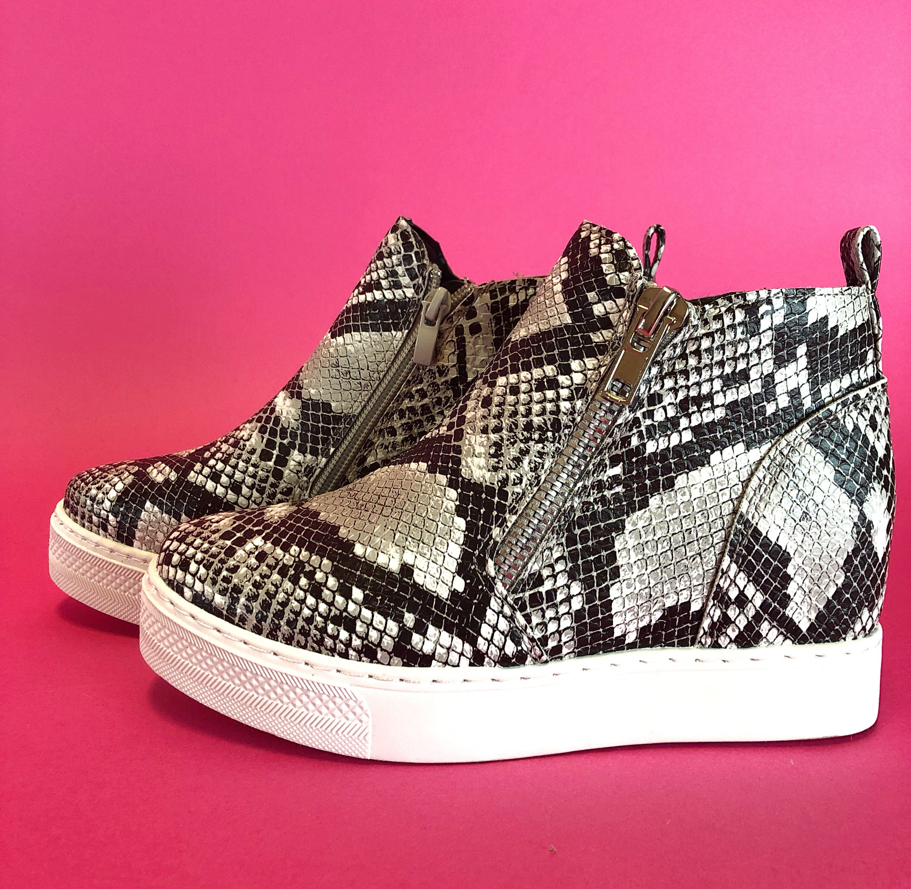 snakeskin sneakers boutique