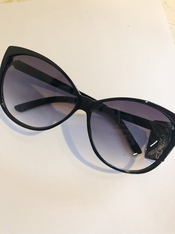 Rounded Frame Cat Eye Sunglasses