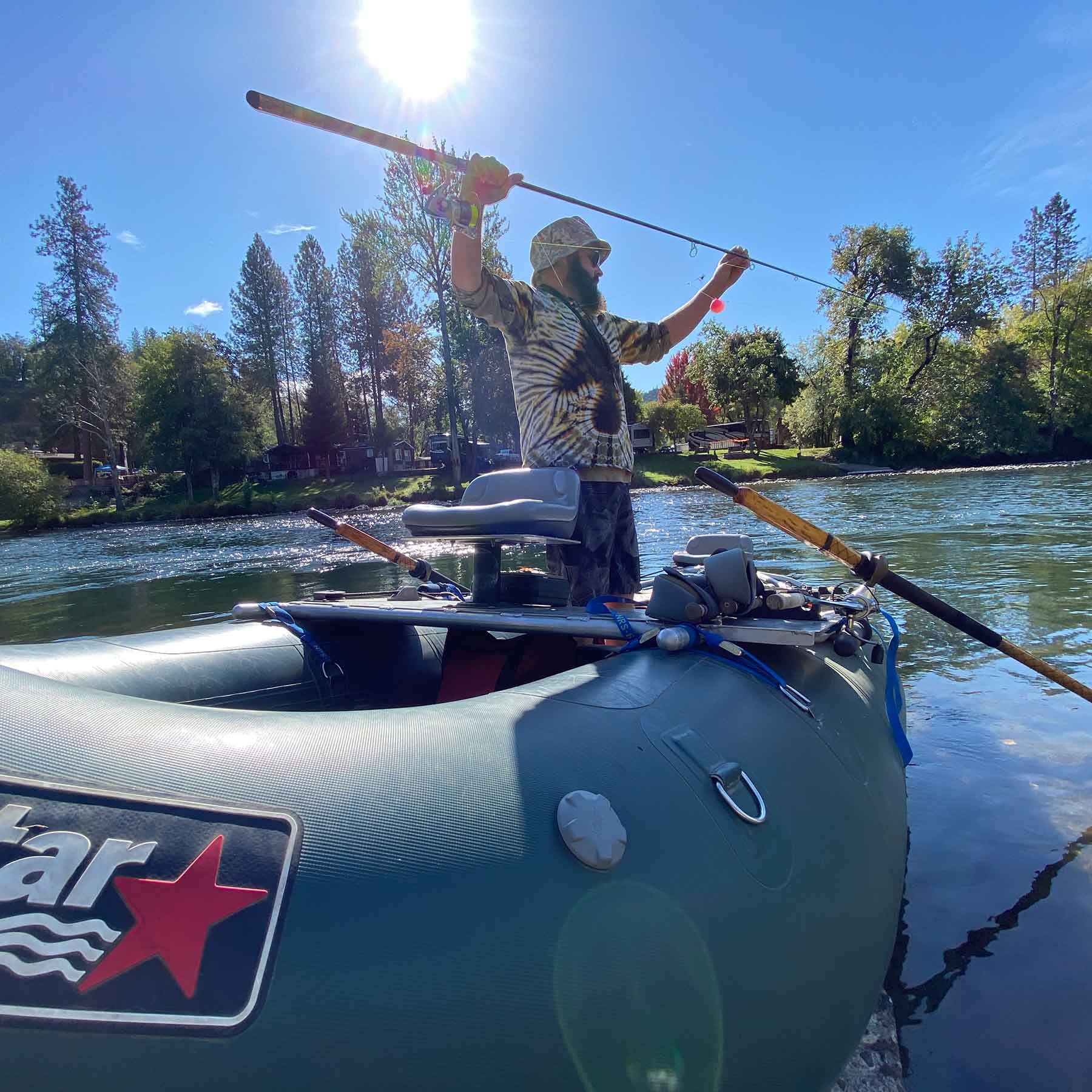 Fishing on the Rogue River