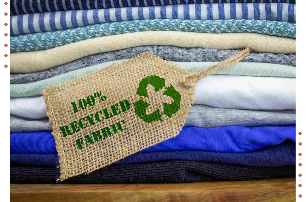 Recycled fabric for sustainable fabric sourcing