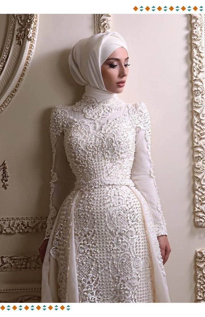 Hijab with a gown