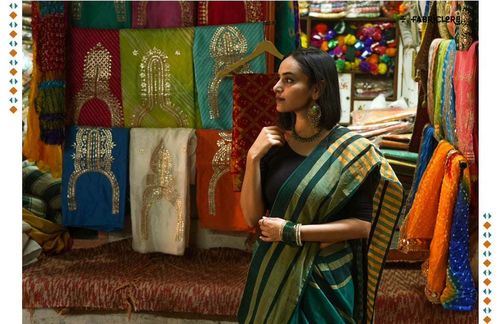 Maheshwari Silk Fabric