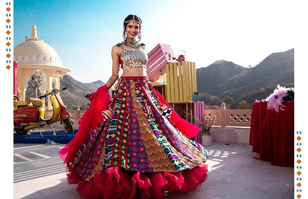 Multi Color Lehenga 