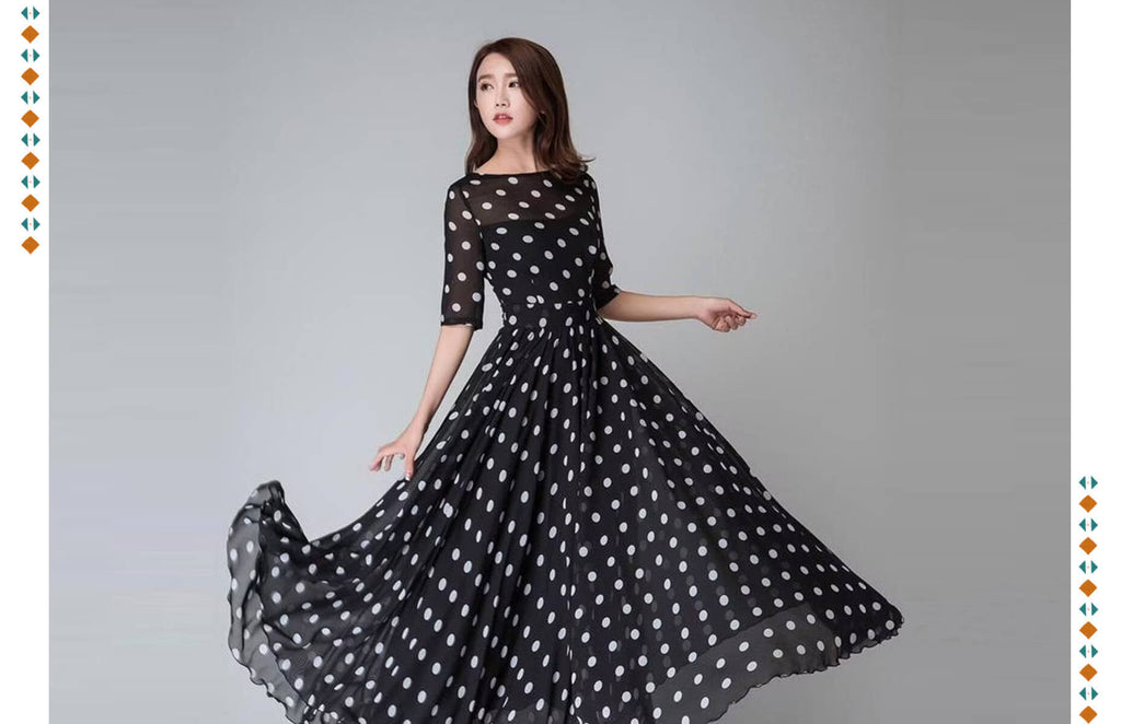 Polka dots never go out of style.