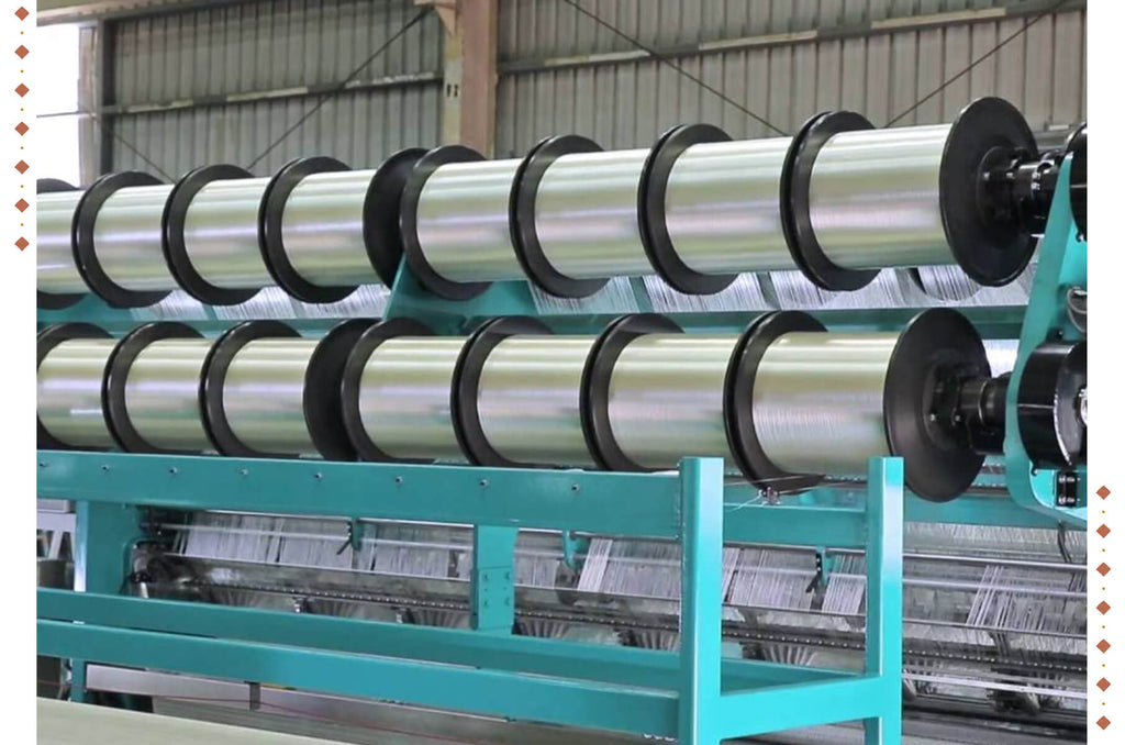 Introduction to Raschel Warp Knitting Machine and its products in
