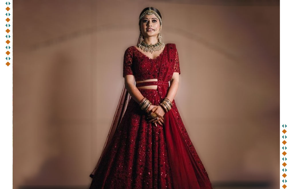 Shimmer Lehenga