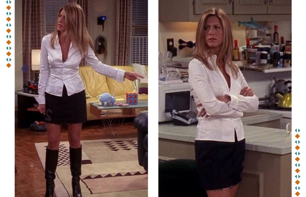 Exploring fashion trends in Rachel Green's outfits