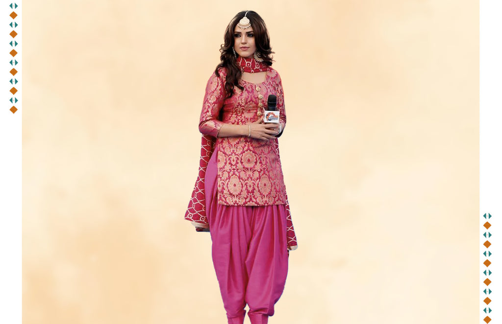Punjabi Suit or Patiala Look  