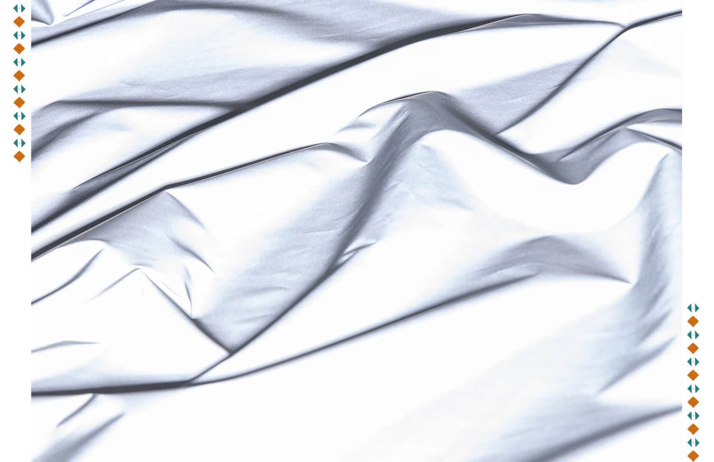 White Reflective Fabric - Tech Fabrics - Other Fabrics - Fashion