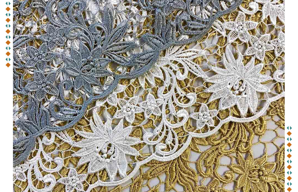 Venise Lace Fabric: A Guide To Its Making And Uses - Fabriclore