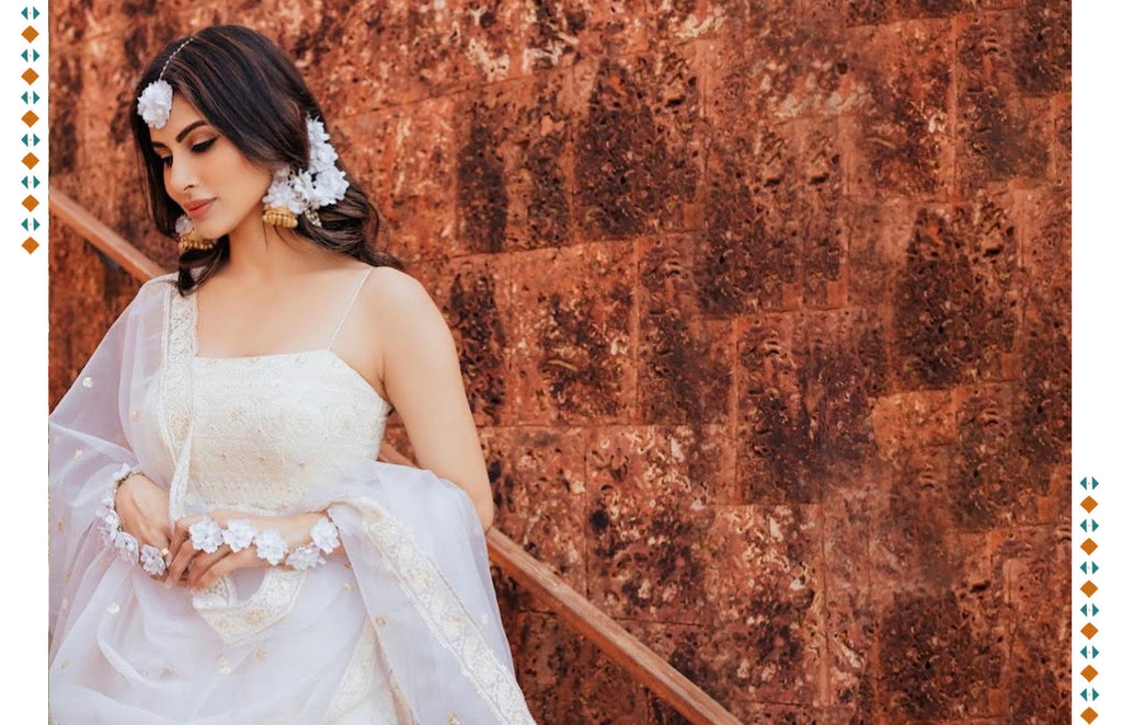 Haldi Ceremony and a Dreamy White Lehenga