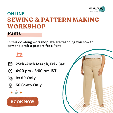 Online Sewing Workshop for Pants