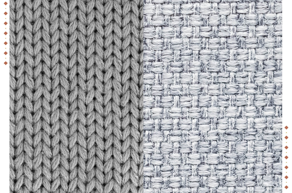Woven-and-knitted fabric 