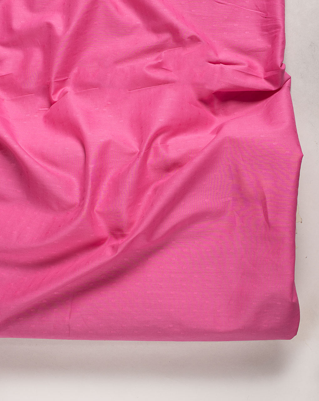 Pink Jacquard Cotton Fabric