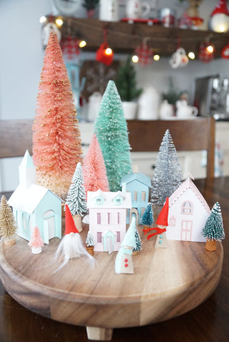 Tiny Paper Village DIY Cricut Maker