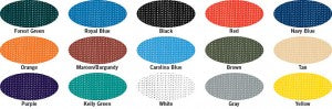 Windscreen Color Chart