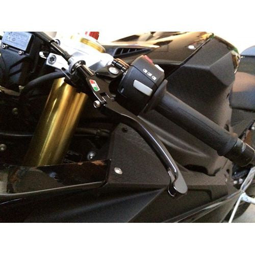 TWM GP Style Adjustable and Folding Levers for BMW S1000RR / S1000R ...