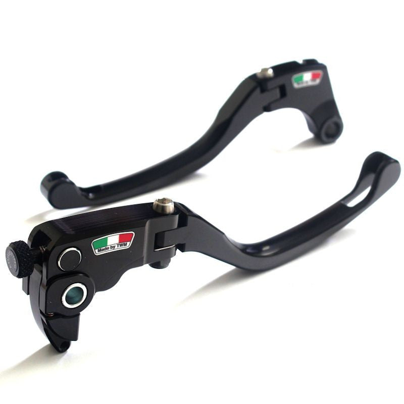 TWM GP Style Adjustable and Folding Levers for ZX10R 2016 to 2020 