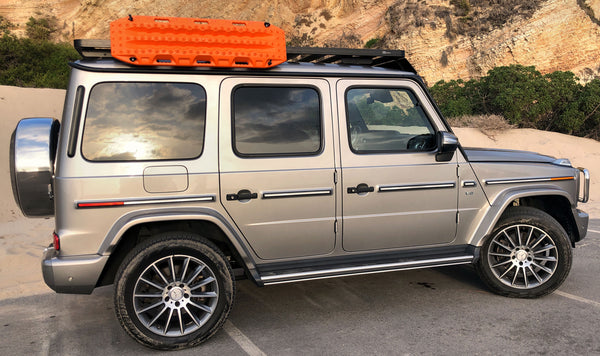 Maxtrax in Safety Orange for Mercedes G-Wagen