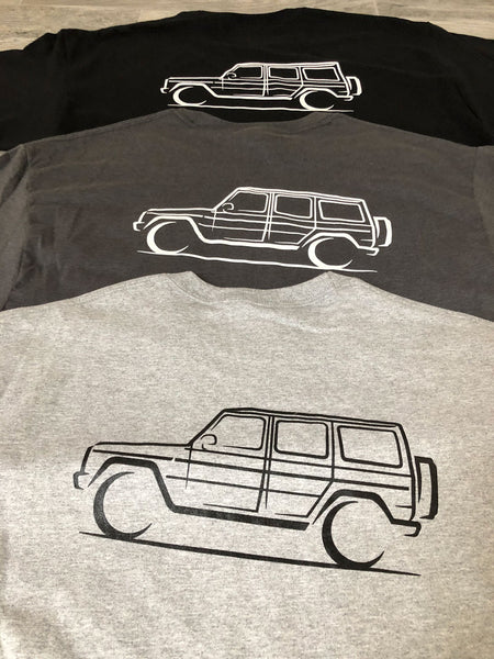 Mercedes G-Wagen t-shirt black G-Class Apparel